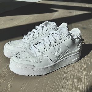 Adidas Forum Bold White platform sneakers 8 women’s